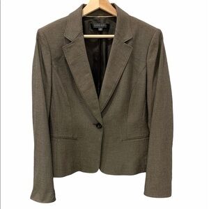 ANNE KLEIN One Button Blazer Jacket Size 12
